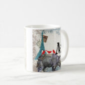 Mug Vintage rhino (Devant droit)