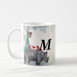 Mug Vintage rhino
