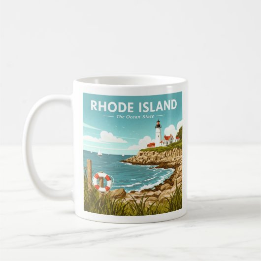 Mug Vintage Rhode (Gauche)