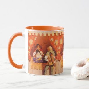 Mug Vintage Robin Hood rencontre Maid Marian par NC Wy