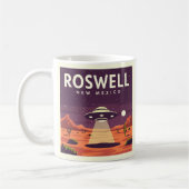 Mug Vintage Roswell New Mexico (Gauche)