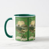 Mug Vintage Saint-Patricks Jour Salutations Shamrock C (Gauche)