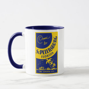 Mug Vintage Saint-Pétersbourg Floride