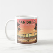 Mug Vintage San Diego (Gauche)