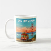 Mug Vintage San Francisco Californie (Gauche)