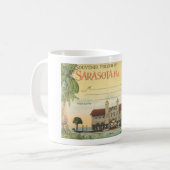 Mug Vintage Sarasota, Floride (Devant gauche)