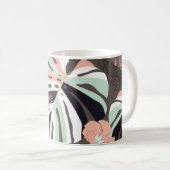 Mug Vintage Seamless pattern. Contemporary tropical fl (Devant droit)