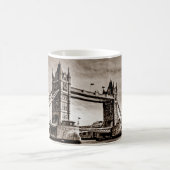 Mug Vintage Sepia London Tower Bridge (Centre)