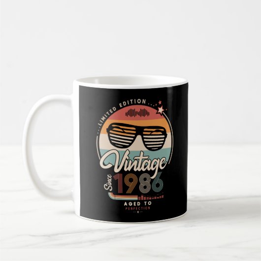 Mug Vintage since 1986 (Gauche)