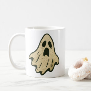 Mug Vintage Spook Mok - Parfait pour Halloween Koffie