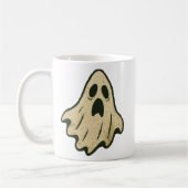 Mug Vintage Spook Mok - Parfait pour Halloween Koffie (Gauche)