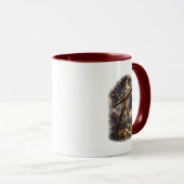 Mug Vintage Télescope Stargazing Double Face (Devant droit)