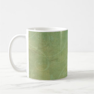 Mug Vintage texture verte