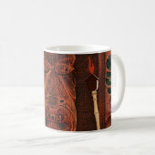 Mug Vintage Tiki Aloha Hawaiian Rustic Tropical Island (Devant droit)