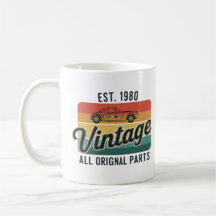 Mug Vintage toutes les pièces d'origine