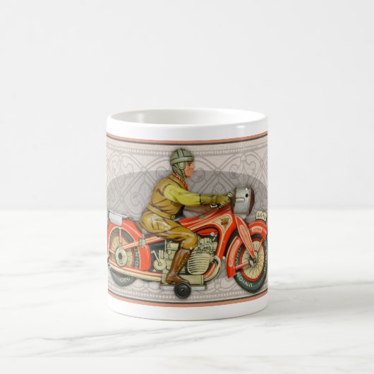 MUG VINTAGE TOY MOTORCYCLE  (Centre)