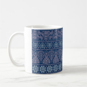 Mug vintage Tribal Mexicain vintage ethnique couture