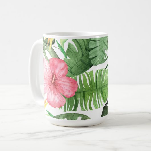 Mug Vintage tropical (Devant gauche)