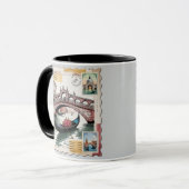 Mug Vintage Venice Postcard (Devant gauche)