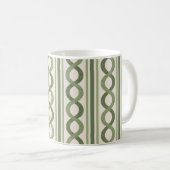 Mug Vintage vert (Devant droit)
