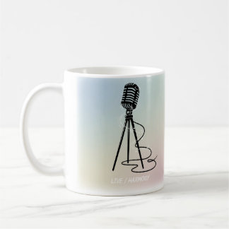 Mug Vintage Vocal Lines