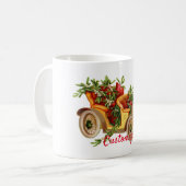 Mug Vintage Voiture de Noël Mistletoe Thunder_Cove (Devant gauche)