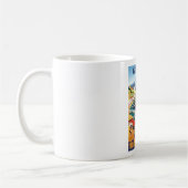 Mug Vintage voyage Athènes Grèce (Gauche)