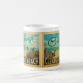 Mug Vintage voyage de Clearwater Beach (Centre)