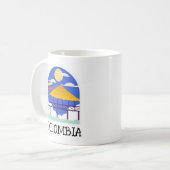 Mug Vintage voyage de Colombie (Devant gauche)