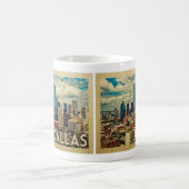 Mug Vintage voyage de Dallas Texas (Centre)