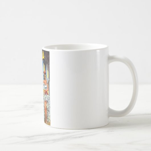 Mug Vintage voyage de danseuse cubaine (Droite)