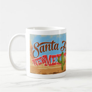 Mug Vintage voyage de désert de bande dessinée de