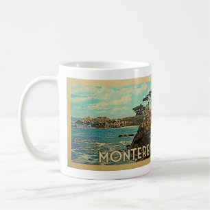 Mug Vintage voyage de Monterey la Californie