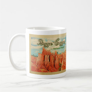 Mug Vintage voyage de parc national de canyon de Bryce