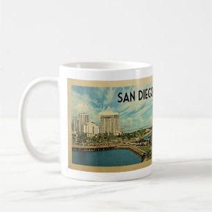 Mug Vintage voyage de San Diego la Californie