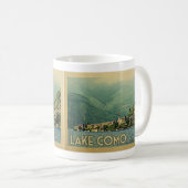 Mug Vintage voyage du lac de Côme Italie (Devant droit)