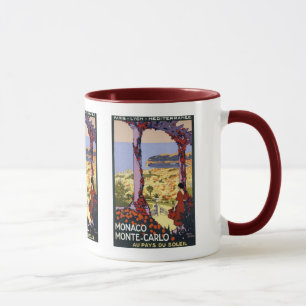 Mug Vintage voyage - Monaco Monte Carlo