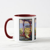 Mug Vintage voyage - Monaco Monte Carlo (Gauche)