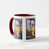 Mug Vintage voyage - Monaco Monte Carlo (Devant gauche)
