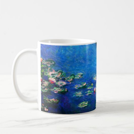Mug Vintage Water Lilies by Claude Monet (Gauche)