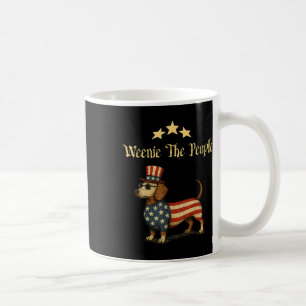 Mug Vintage Weenie The People - Drôle de Dachshund 4 j