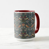 Mug Vintage William Morris Strawberry Thief (Devant droit)