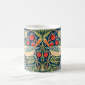 Mug Vintage William Morris Strawberry Thief, Retro (Centre)