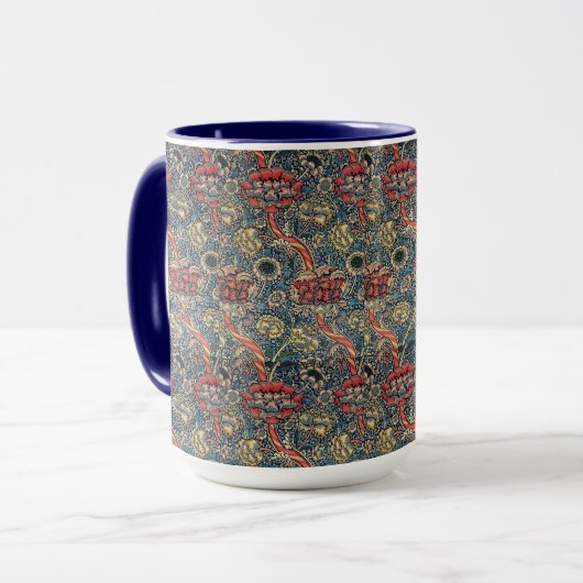 Mug Vintage William Morris Wandle (Devant gauche)