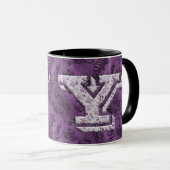 Mug Vintage Y moderne (Devant droit)