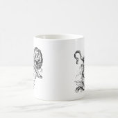 Mug Vintage Zodiac Leo (Centre)