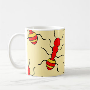 Mug Vintageant sans soudure motif, abstrait, animal,