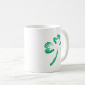 Mug Vintge Shamrock Leaf, Saint Patrick's Day (Devant droit)