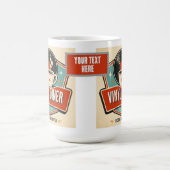 Mug Vinyl Diner Records & Coffee – Musique Rétro (Centre)