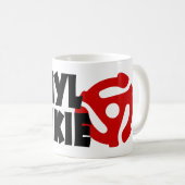 Mug Vinyl Junkie (Devant droit)